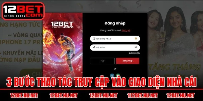 3 bước thao tác truy cập vào giao diện dịch vụ nhà cái