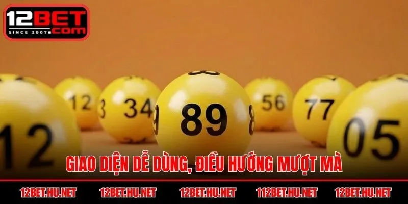 Giao diện dễ dùng, điều hướng mượt mà