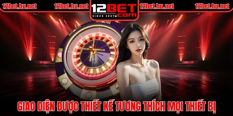 Giao diện được thiết kế tương thích với mọi thiết bị từ điện thoại đến PC