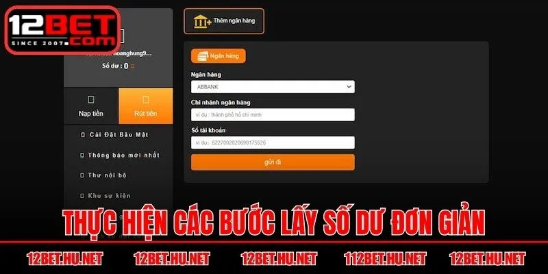 Thực hiện các bước lấy số dư đơn giản